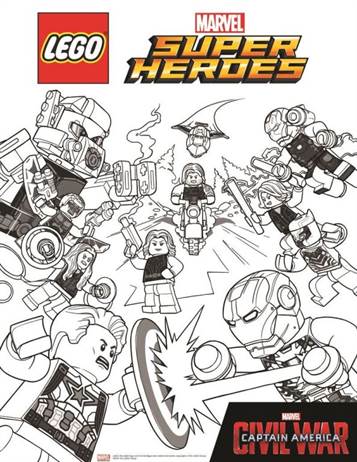 Malvorlagen Lego Superhelden - Ausmalbilder Lego Super Helden